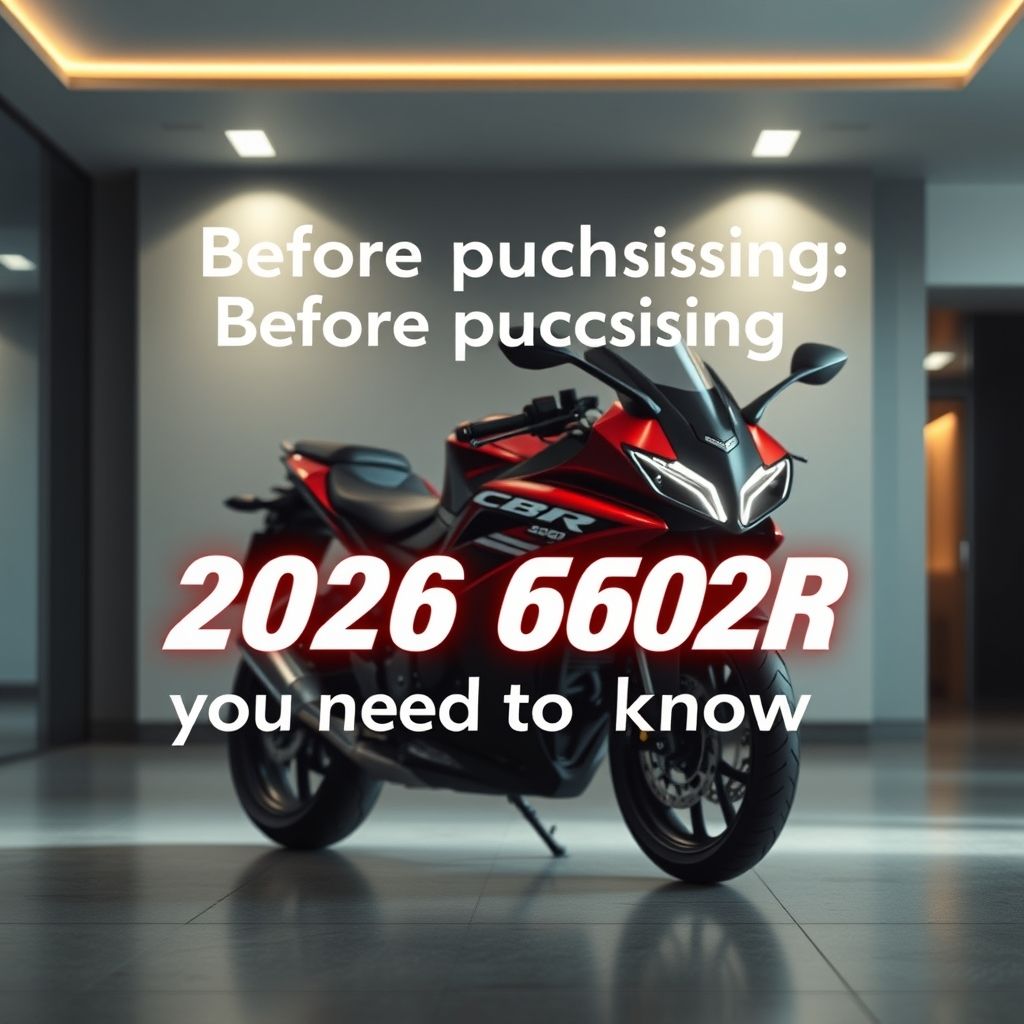 ก่อนเลือกซื้อ CBR650R 2026: 5 ความจริงที่ควรรู้